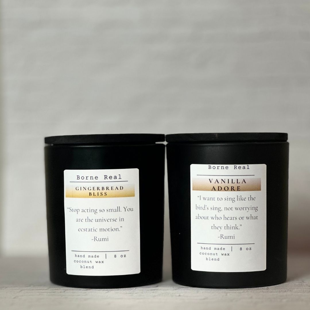 Gingerbread and Vanilla Candle Combo